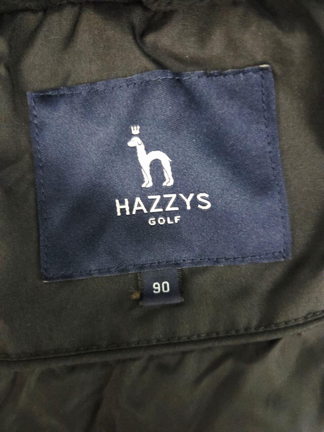 HAZZYS GOLF 헤지스 골프 여성 H_LAB 덕다운 롱패딩 블랙 상품이미지6