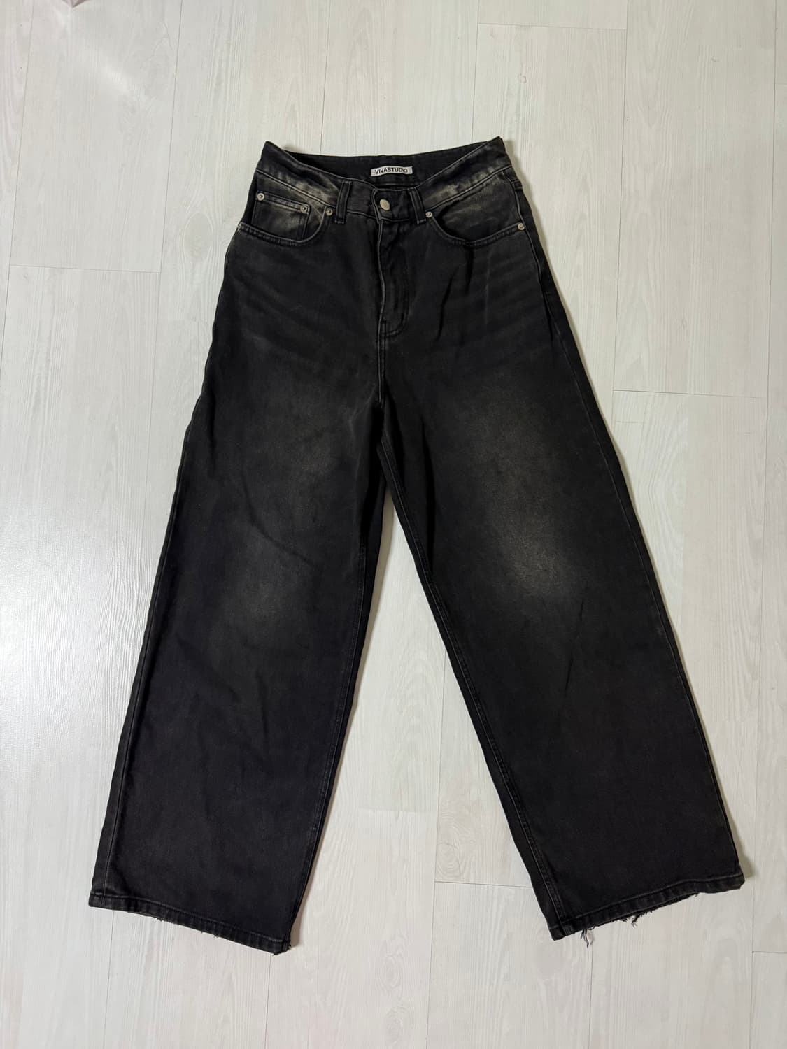 비바스튜디오 흑청 팬츠 상품이미지2