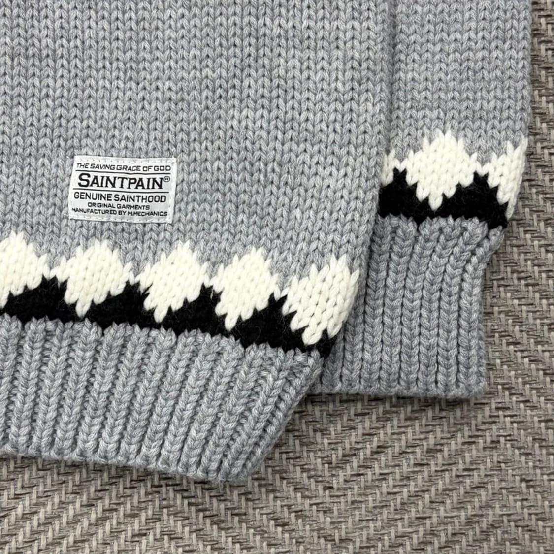 세인트페인 패턴 스웨터 v2360 상품이미지5