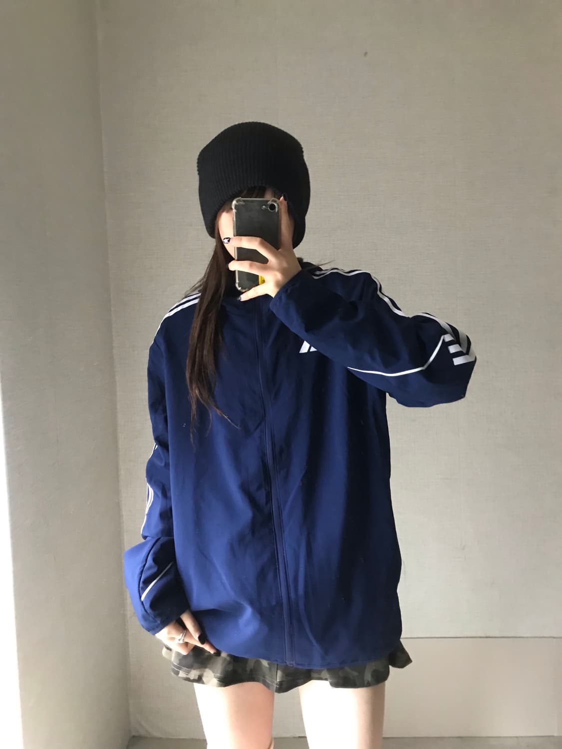 아디다스 네이비 바람막이 상품이미지4