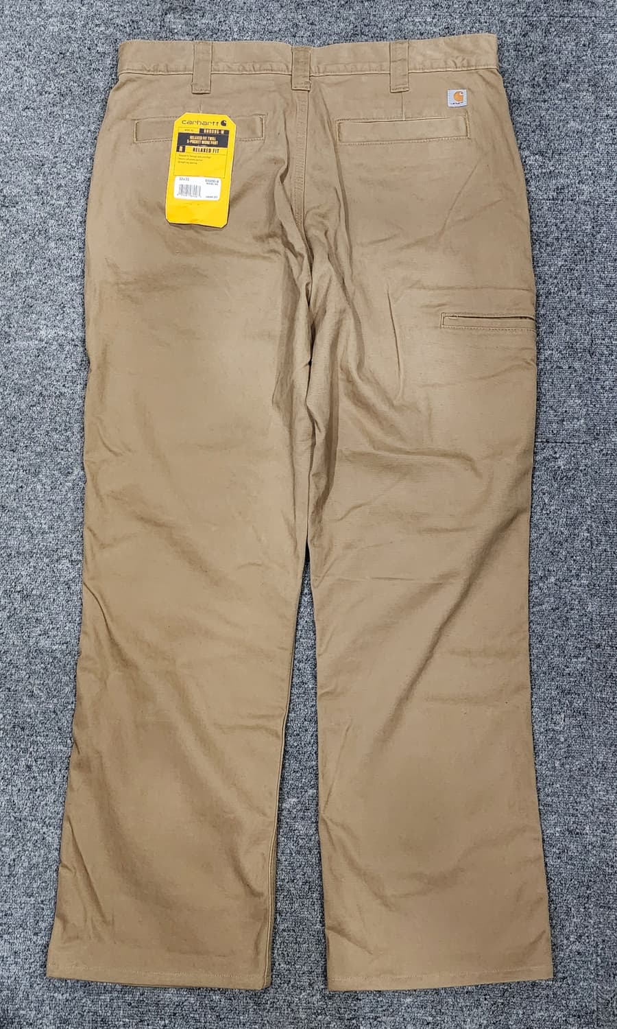 칼하트 트윌 5포켓 릴렉시드 핏 워크 팬츠 33x32 상품이미지2