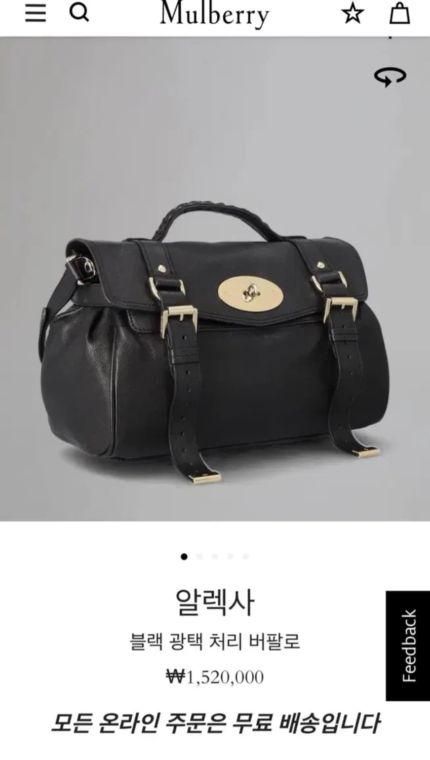 멀버린 알렉사 블랙 미디엄 상품이미지2