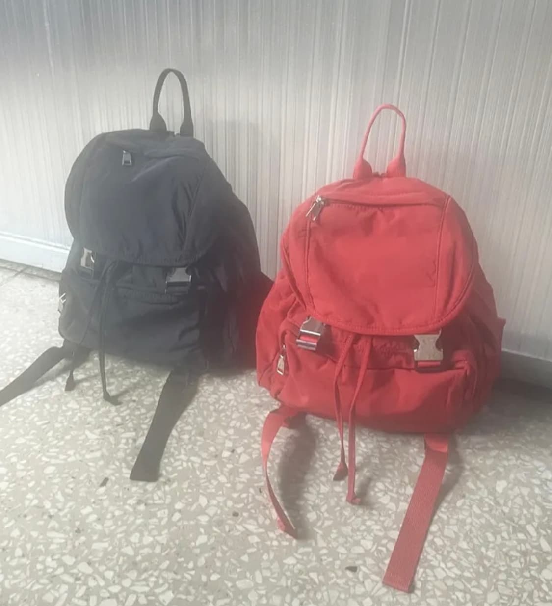 버클 나일론 미니 백팩 상품이미지1