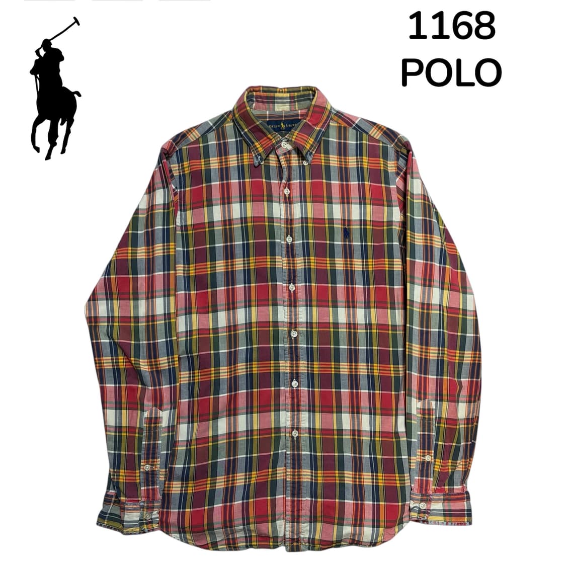 폴로 신형 체크 셔츠 M 상품이미지2