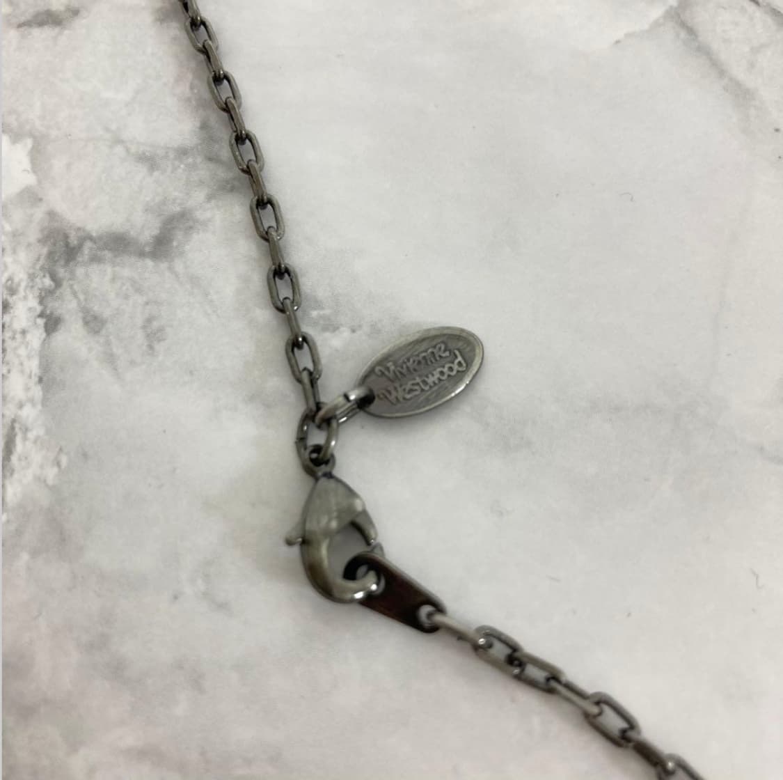 비비안웨스트우드 아카이브 황동 엔틱 orb 팬던트 목걸이 상품이미지3