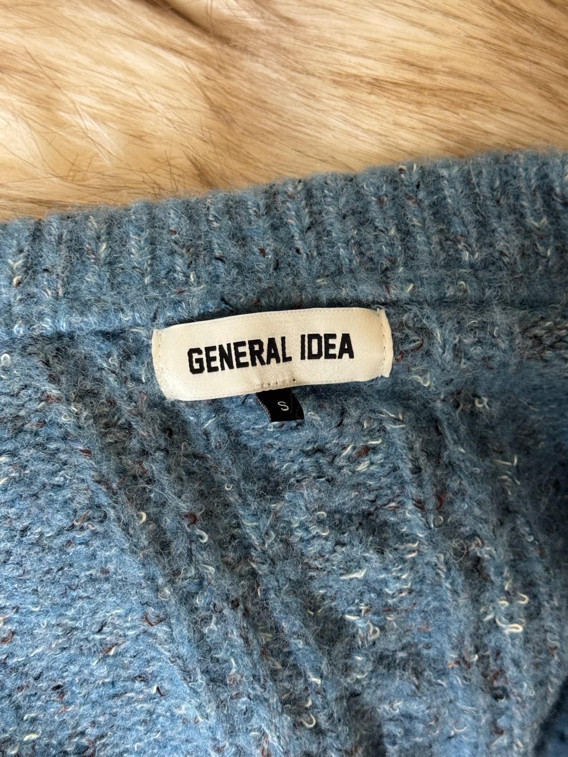 제너럴아이디어) 울 케이블 가디건 상품이미지5