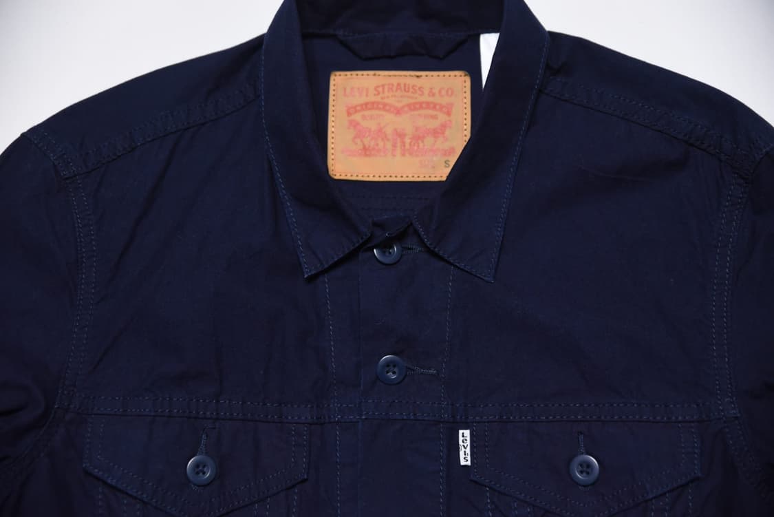 리바이스 네이비 트러커 자켓 S 상품이미지2
