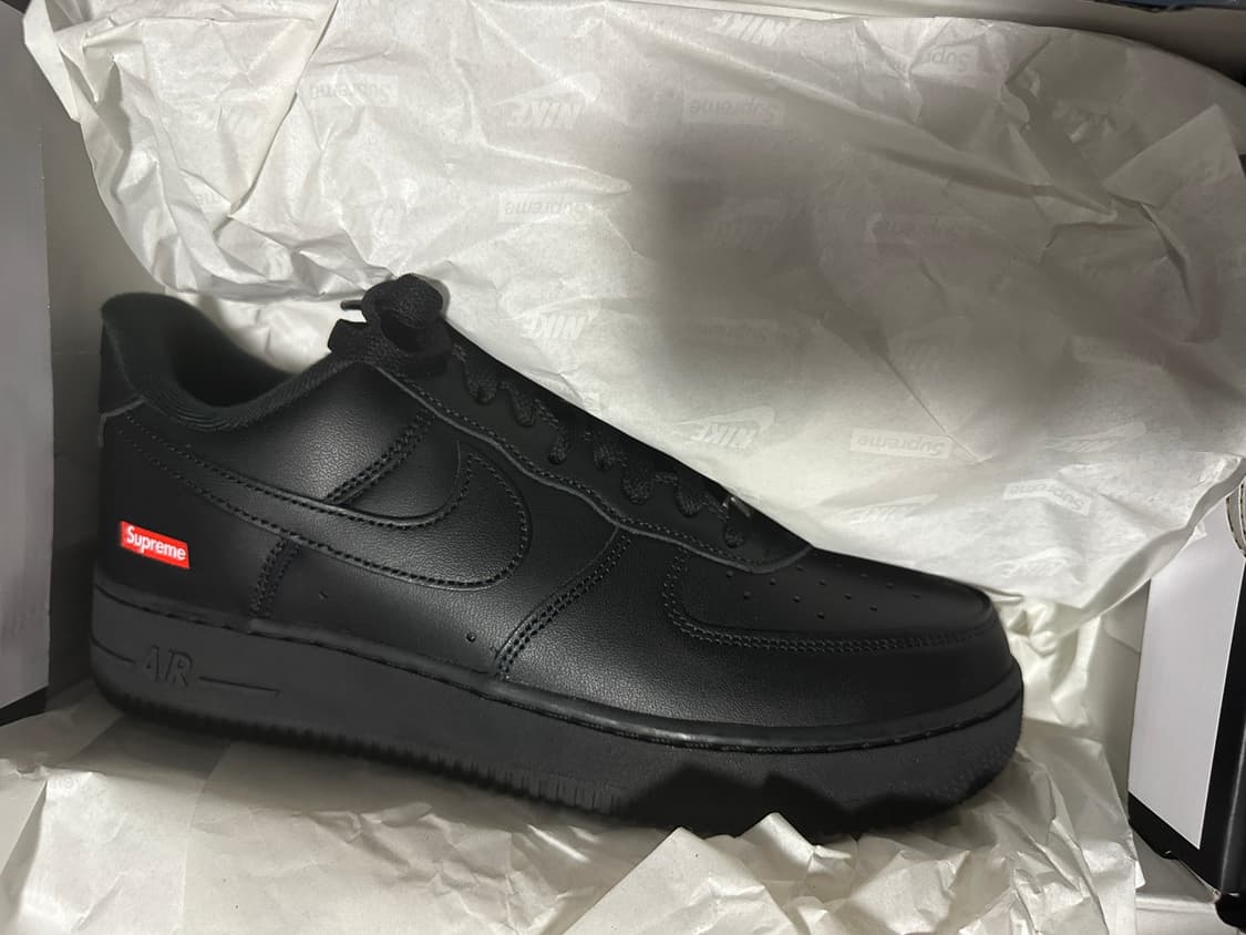 260 나이키 슈프림 포스 블랙 상품이미지1