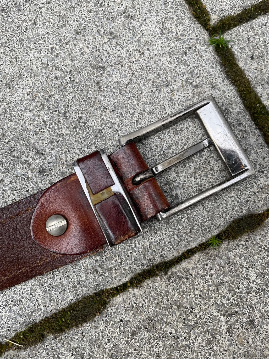 Diesel 디젤 통가죽 벨트 상품이미지3