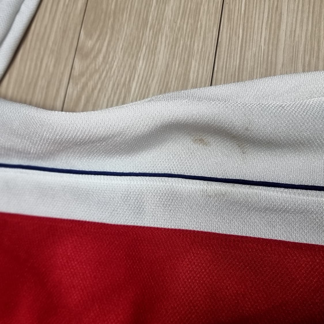 일본제 챔피온 레드 화이트 트랙 자켓(95) 상품이미지4