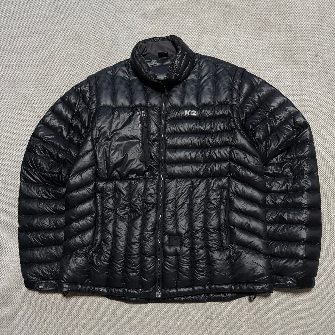 K2 800필 경량패딩 자켓 (팔 탈부착 가능) 상품이미지1
