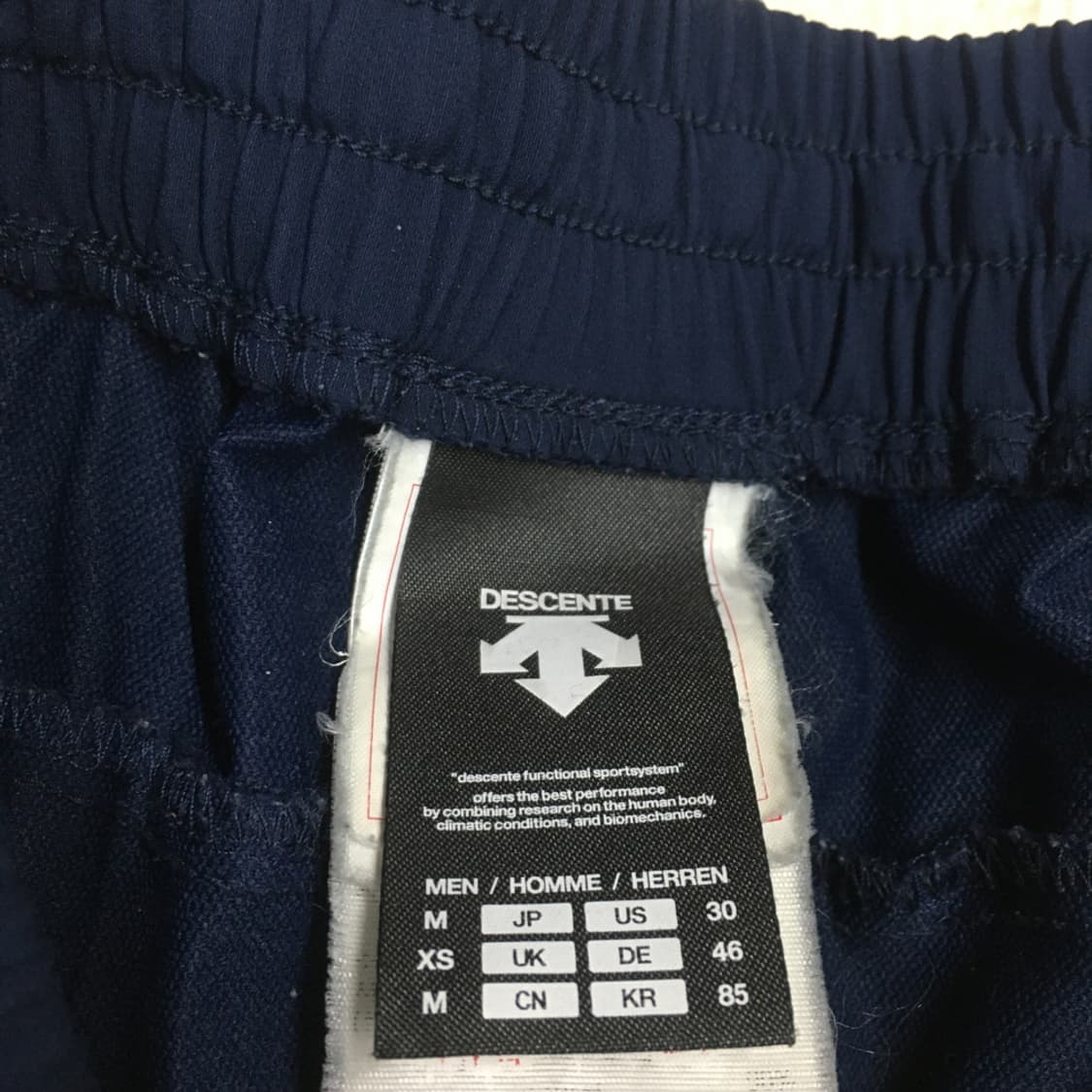 데상트 스판팬츠 BB19 상품이미지3