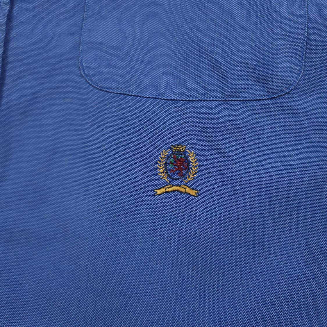 2XL(110) 타미 힐피거 헤비셔츠 블루 상품이미지3