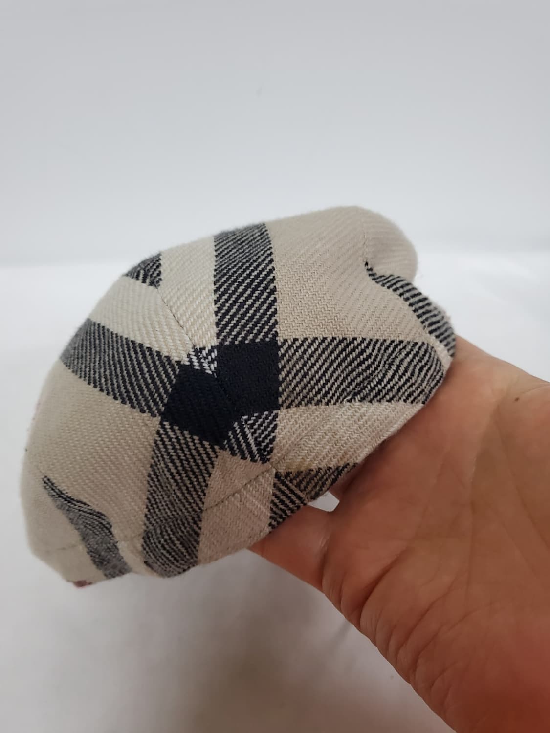 버버리 체크 헌팅캡 매장판정품 키즈용 상품이미지2