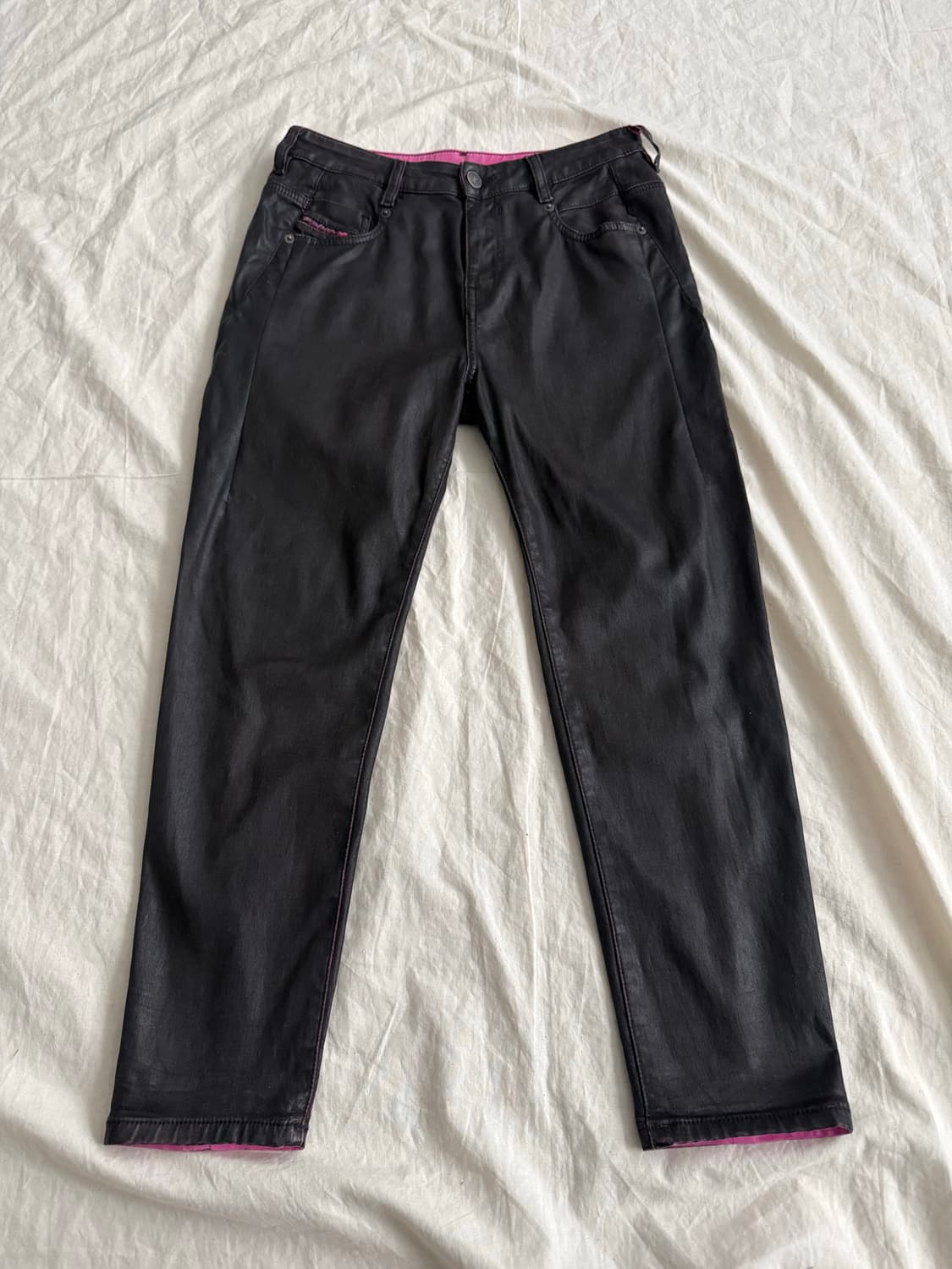 디젤 코팅 블랙진  상품이미지1