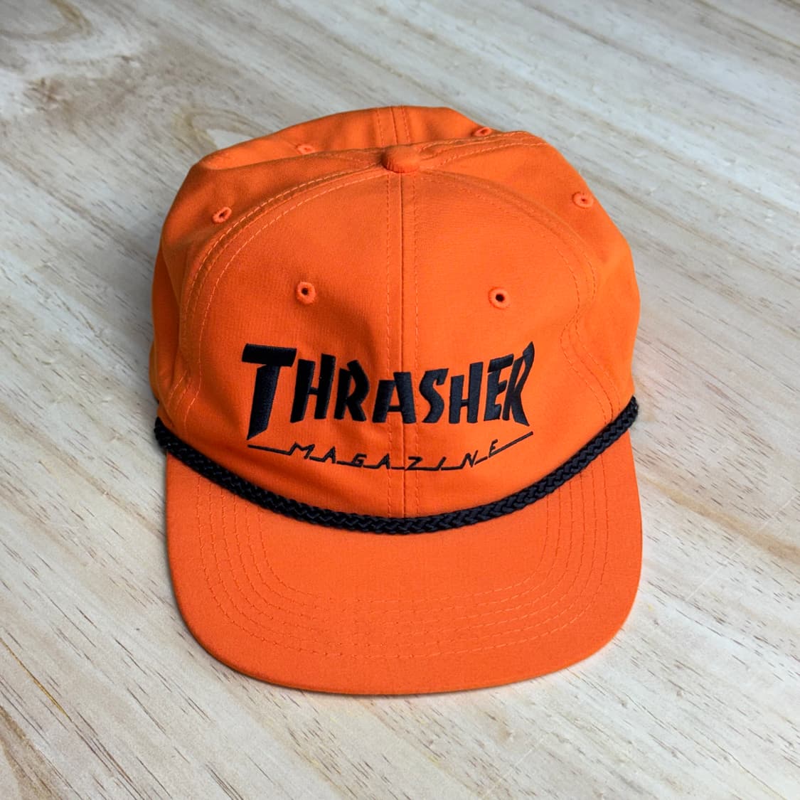 트레셔 Thrasher 로프 트러커캡 오렌지 상품이미지1