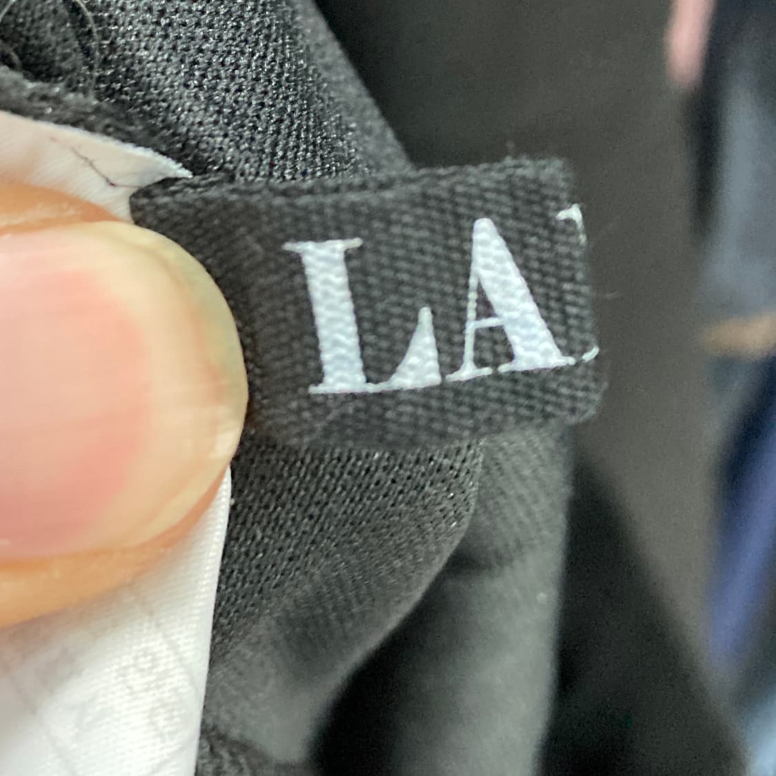 LAP 여성 밴딩롱스커트 블랙 F  상품이미지3
