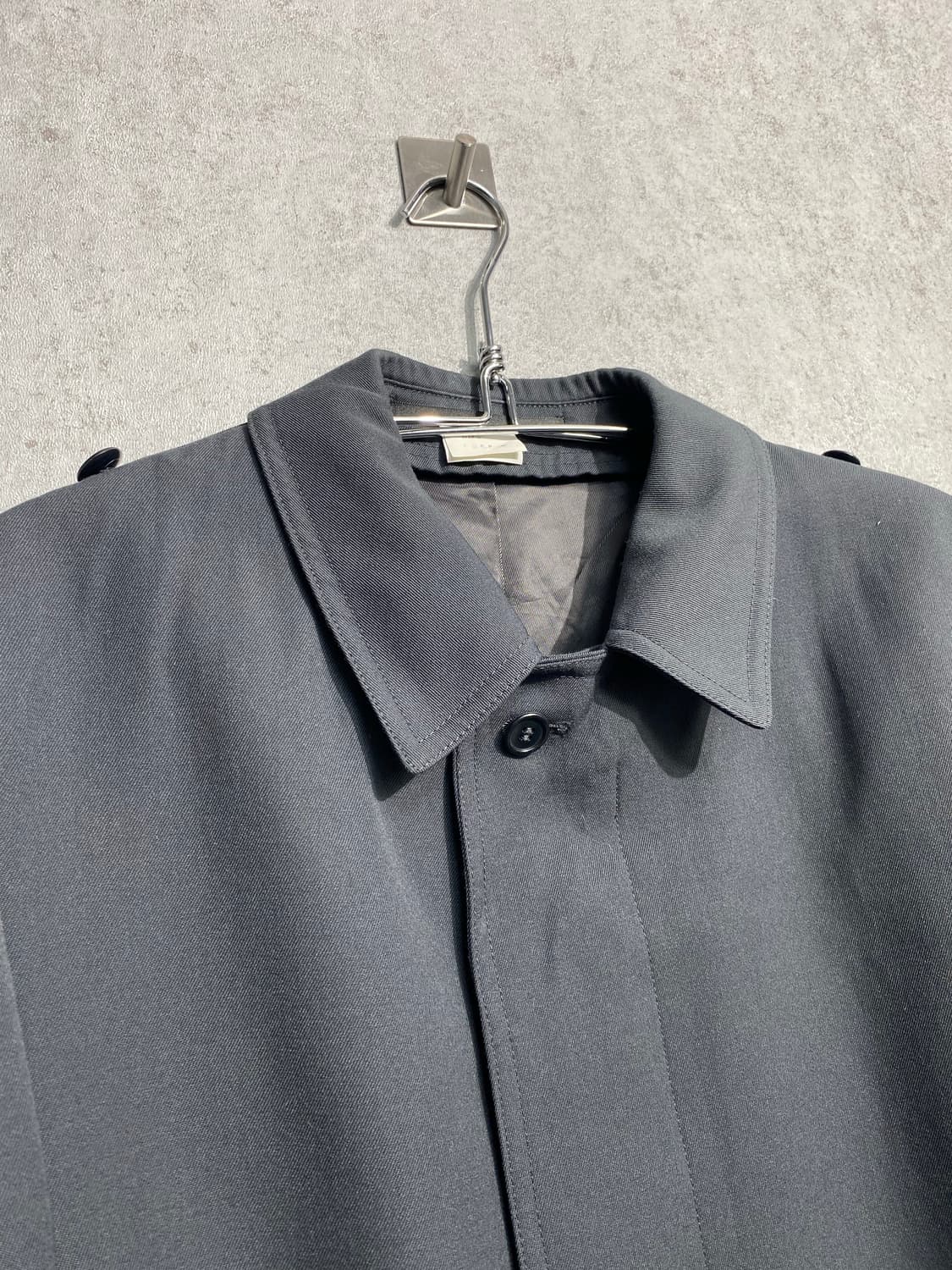 [40] 80s Germany 독일군 밀리터리 벨티드 트렌치코트 상품이미지4