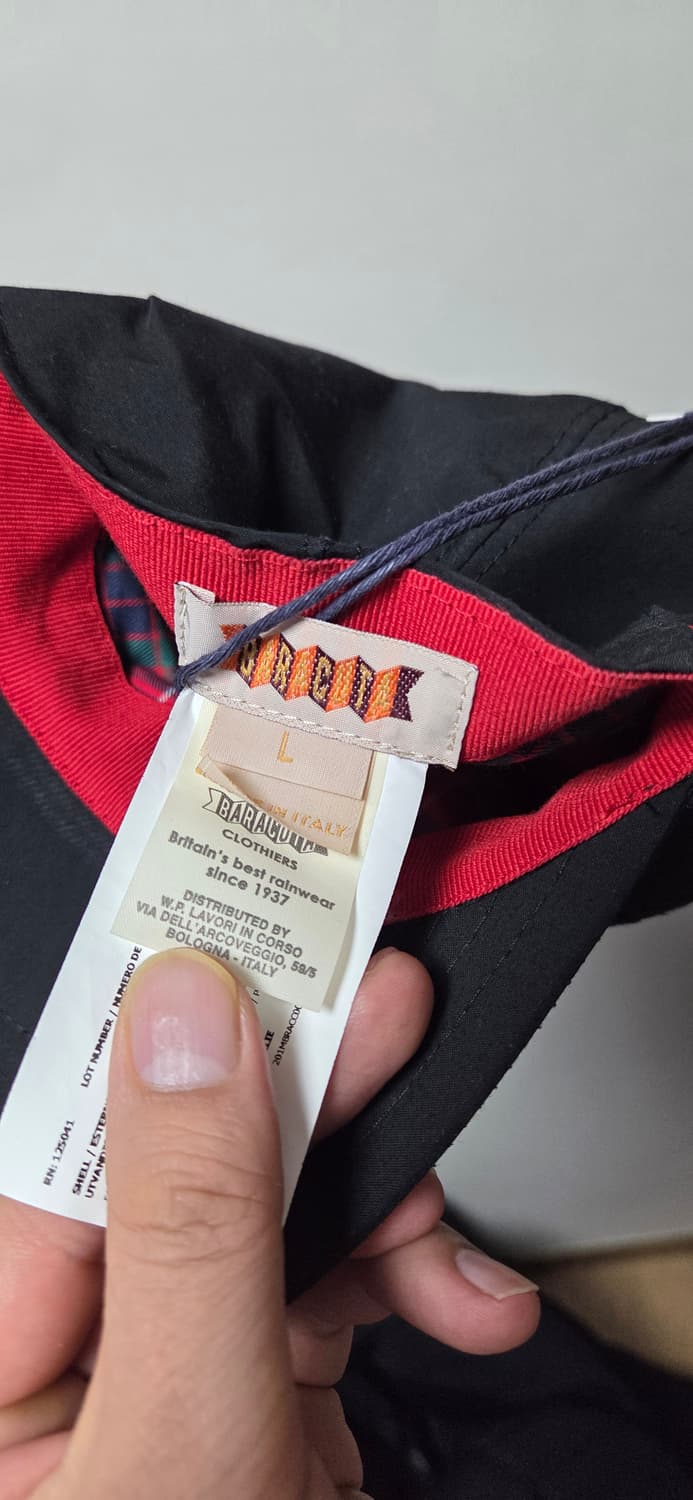 바라쿠타의 블랙 볼캡 새상품입니다 상품이미지4