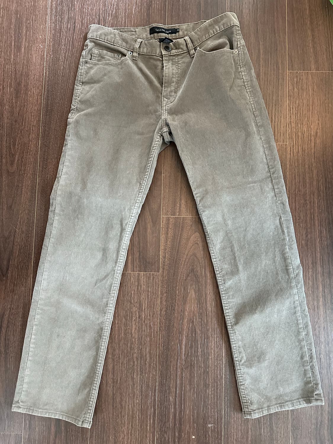 캘빈클라인 코듀로이 팬츠 32 상품이미지1