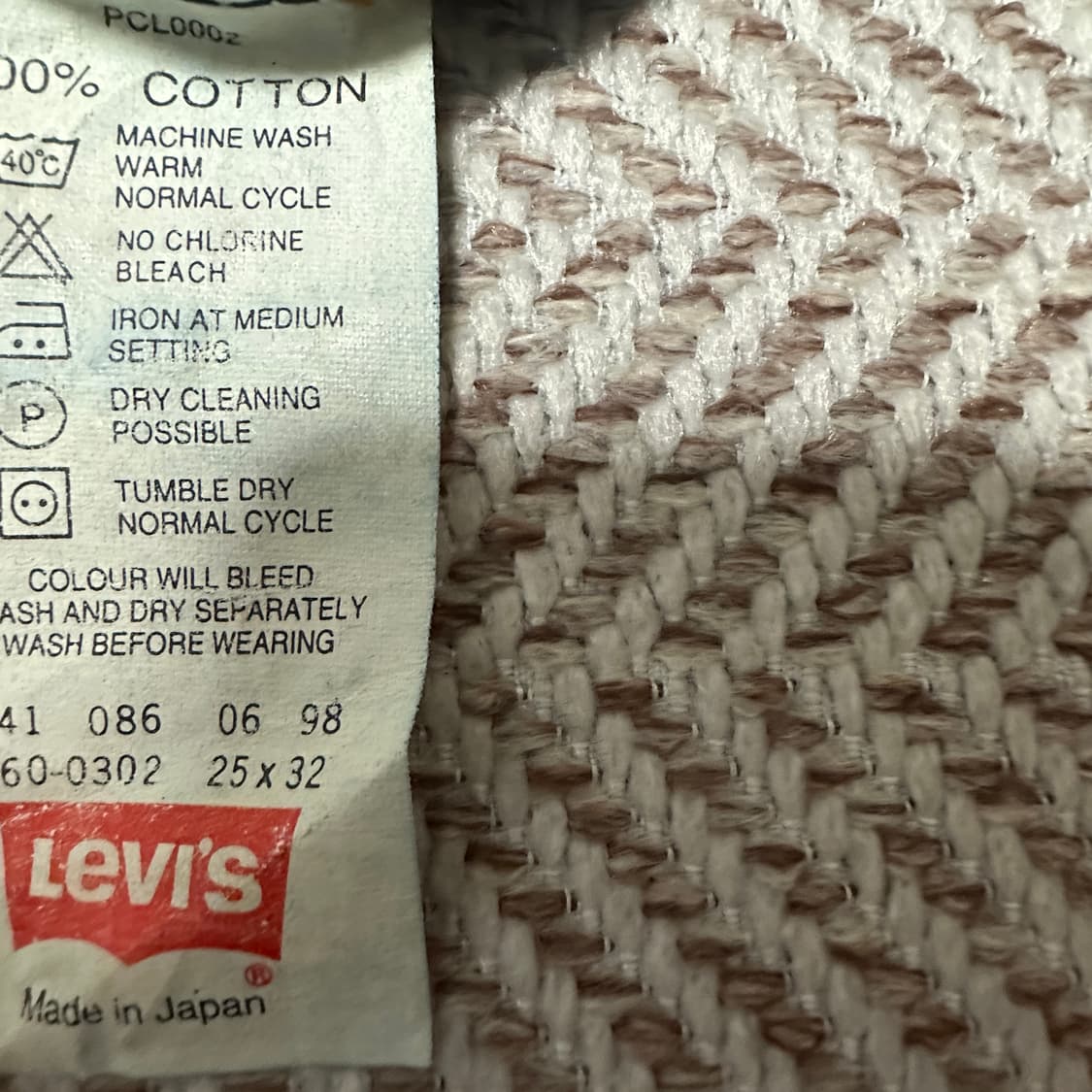 LEVI'S 560 japan made denim pants 상품이미지4