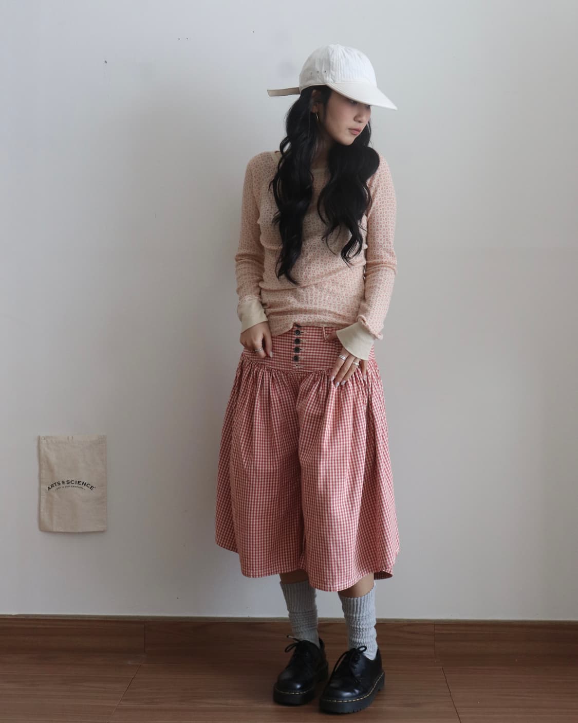 [Kapital] Gingham Check Culottes Pants 상품이미지1