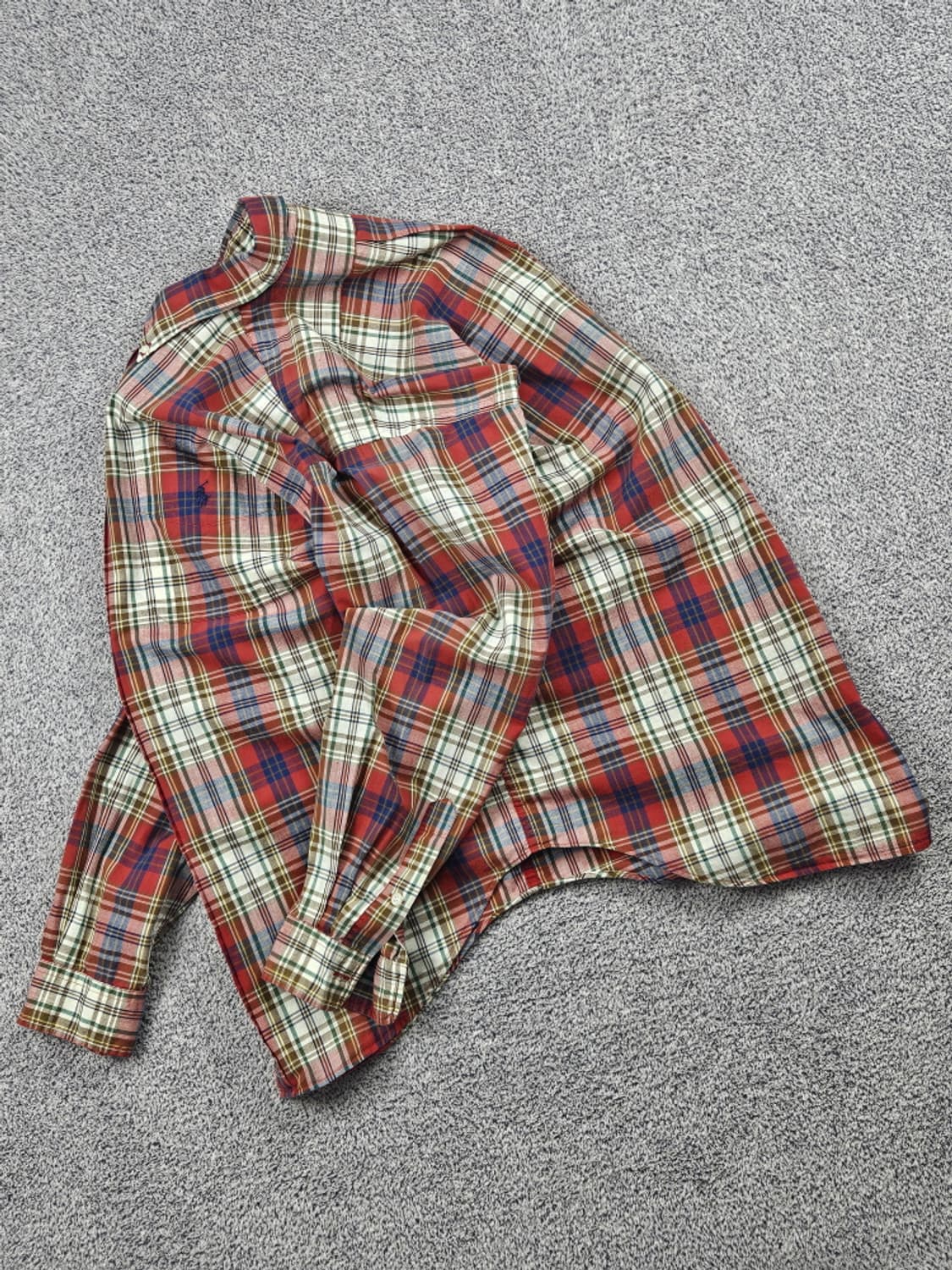 폴로랄프로렌 체크 패턴 코튼 셔츠 ( M ) / 10006 상품이미지3