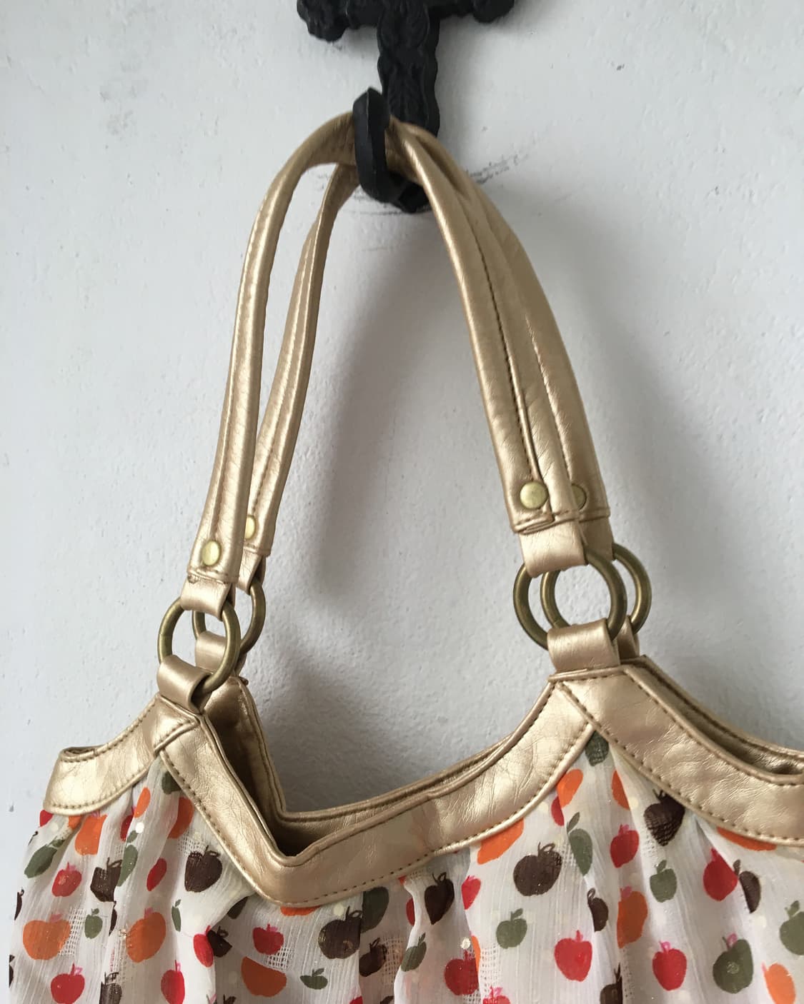  apple pattern bag 상품이미지3