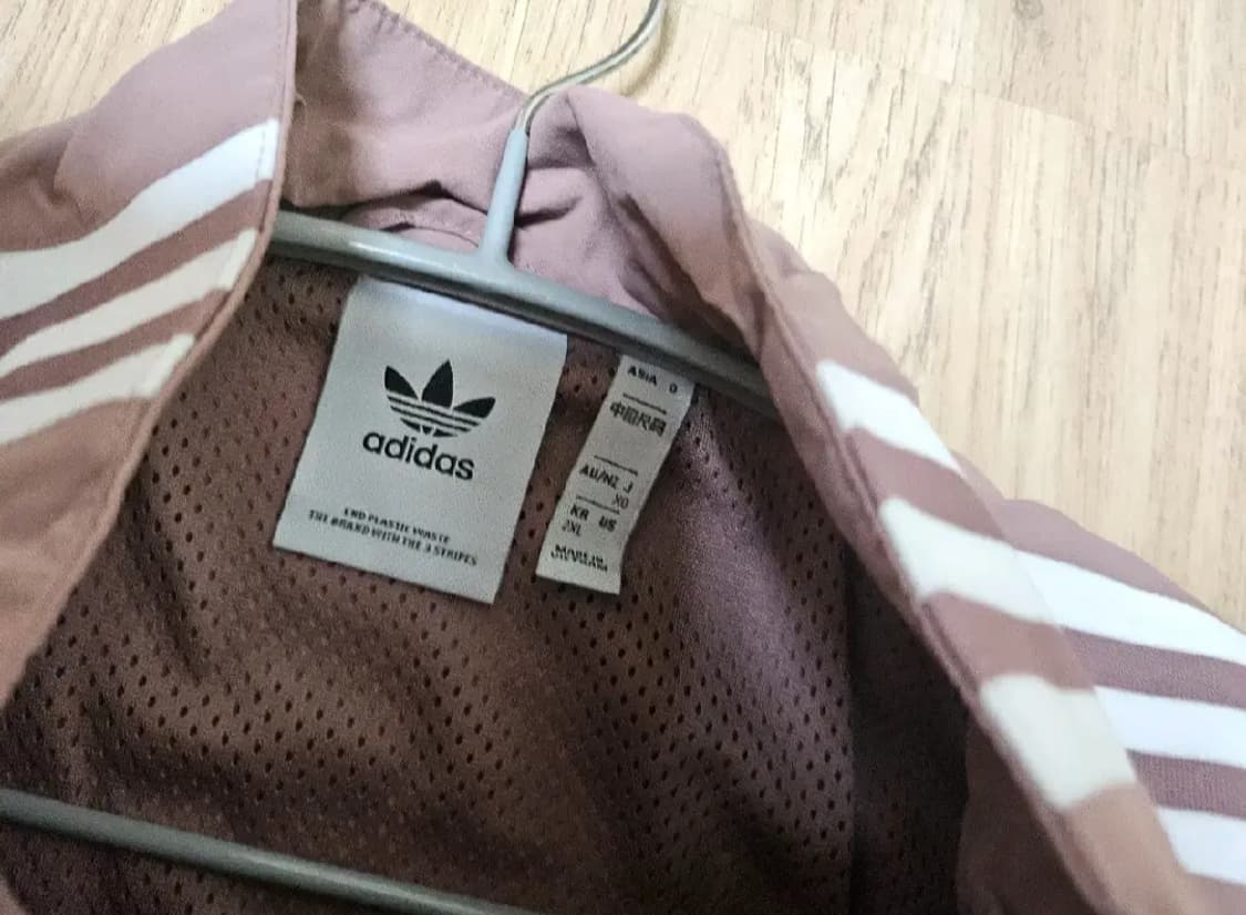 아디다스 락업 우븐 트랙탑 인디핑크 상품이미지2