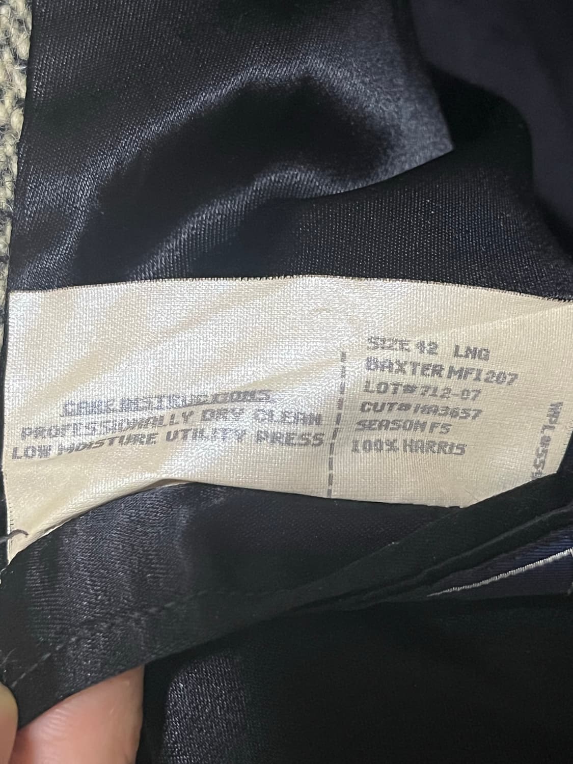 폴로 해리스트위드 더블 코트 상품이미지10