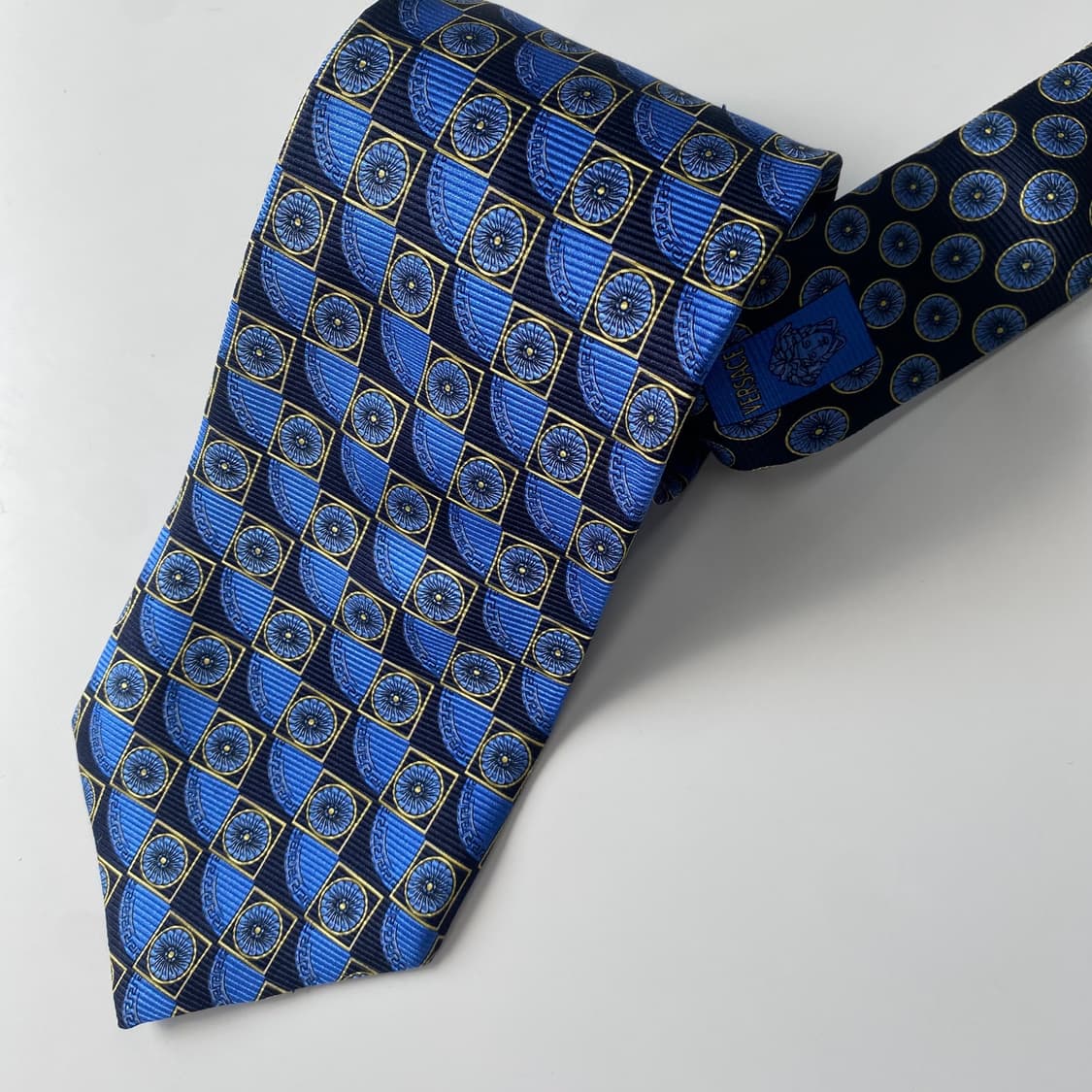 Versace 베르사체 정품 명품 모노그램 넥타이 상품이미지5