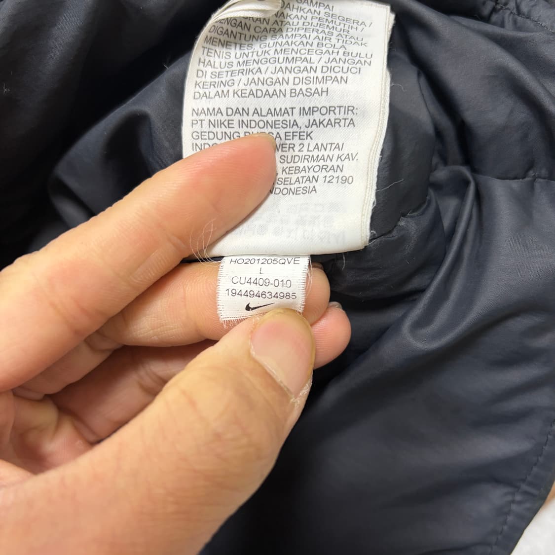 나이키 윈드러너 다운필 롱패딩 상품이미지4