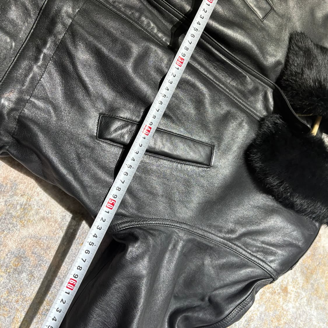 이테리 100%양가죽 빈티지 레더자켓 상품이미지9