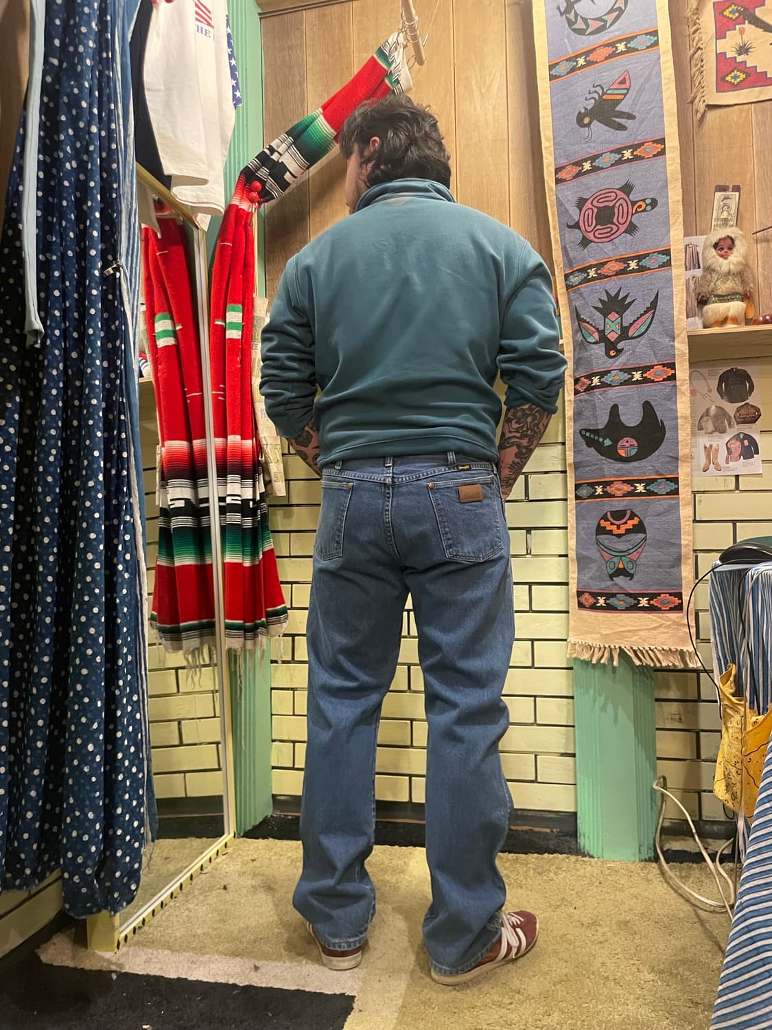 80's Vintage Wrangler Denim Pants USA 상품이미지2