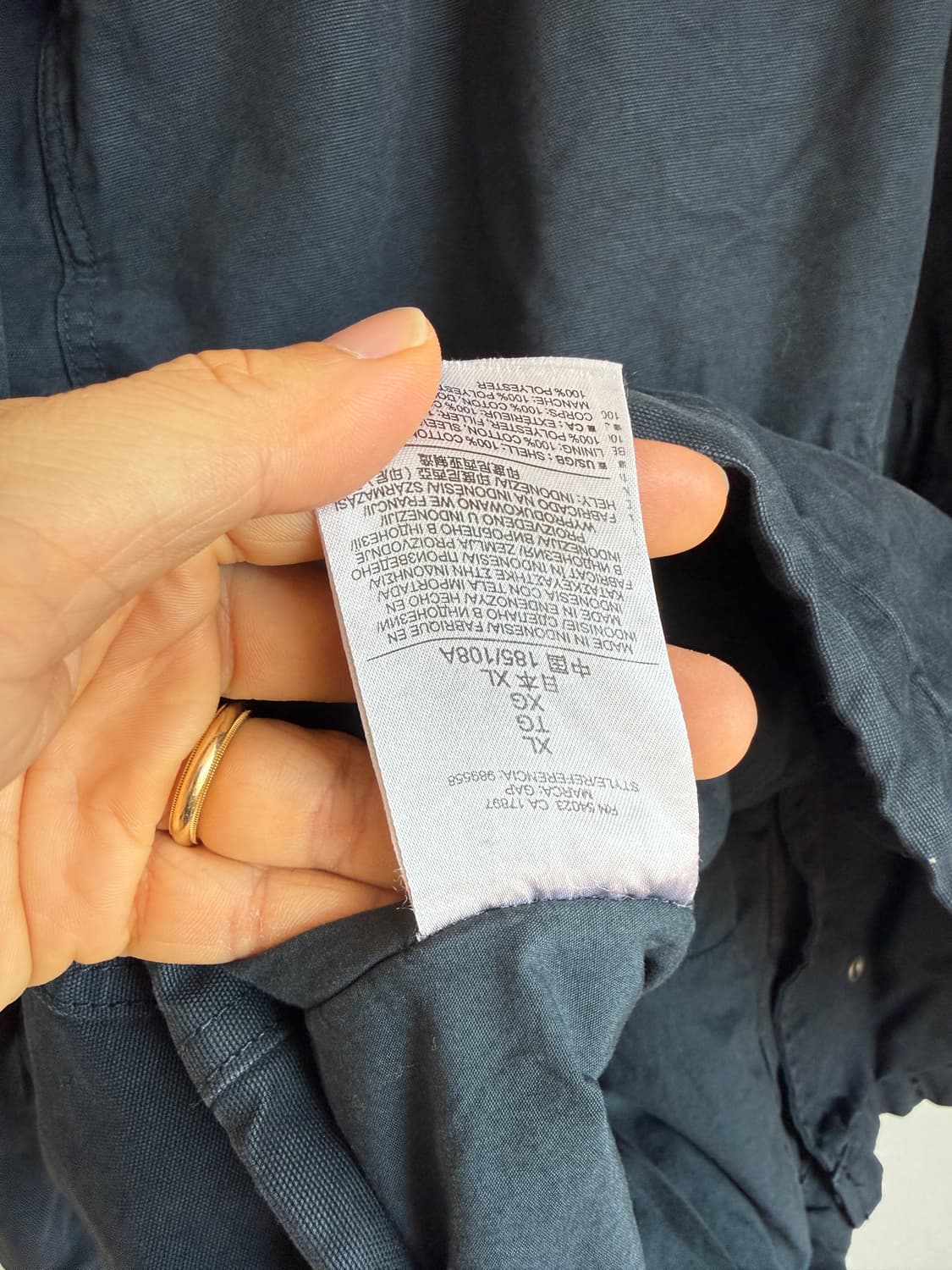 갭(GAP) M-65 모티브 밀리터리 야상 자켓 상품이미지9