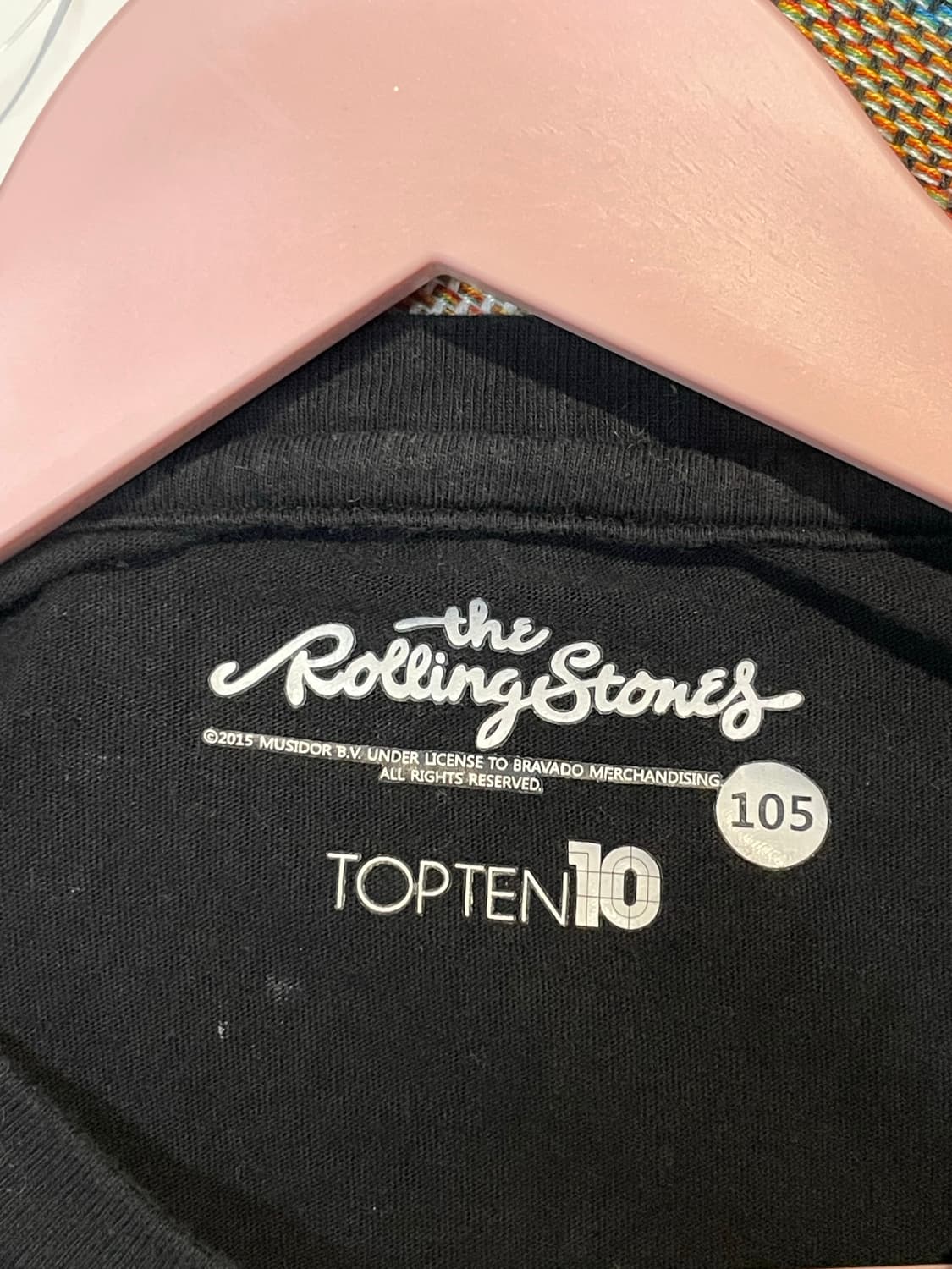 롤링스톤즈 1981 투어 스타일 티셔츠 상품이미지5