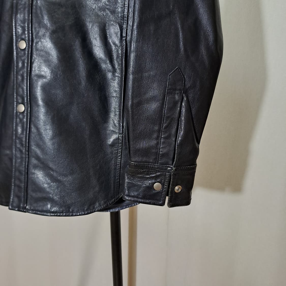 (택포) ABAHOUSE 아바하우스 산양가죽 셔츠 2 B642 상품이미지4