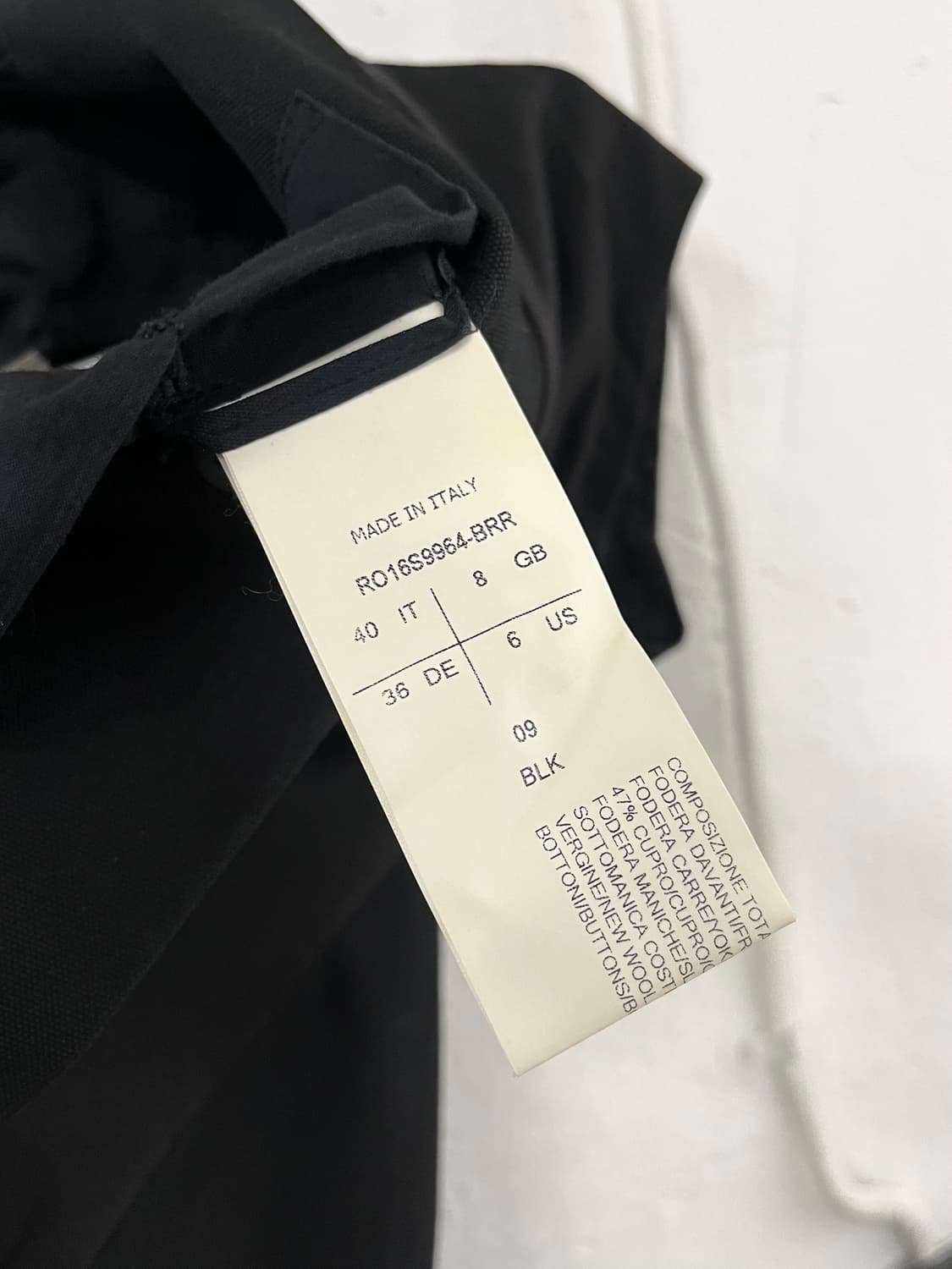 릭오웬스 2016 SS 런웨이 드레스 코트 상품이미지6