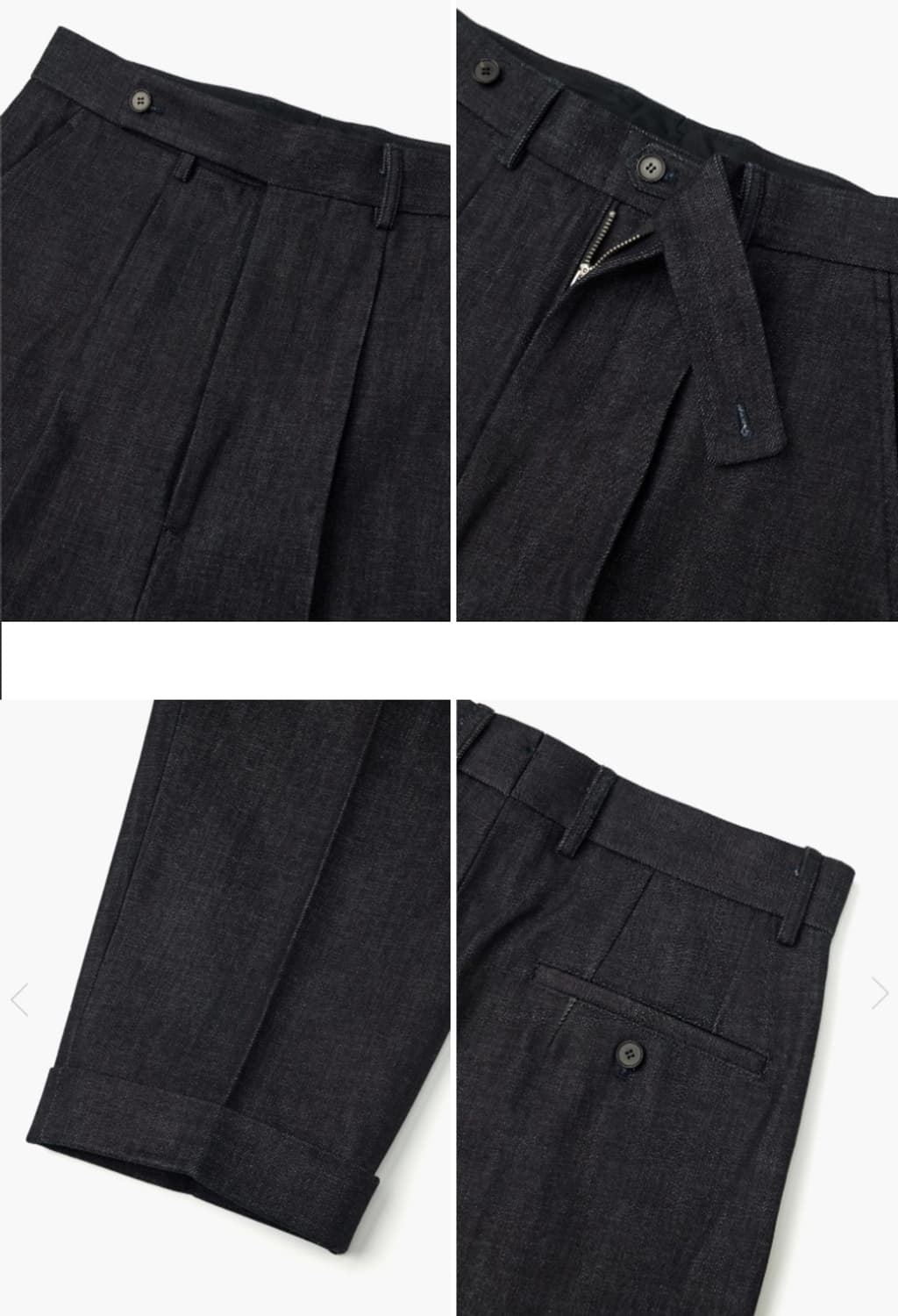 [M] 이얼즈어고 하이웨이스트 테이퍼드 데님 상품이미지6