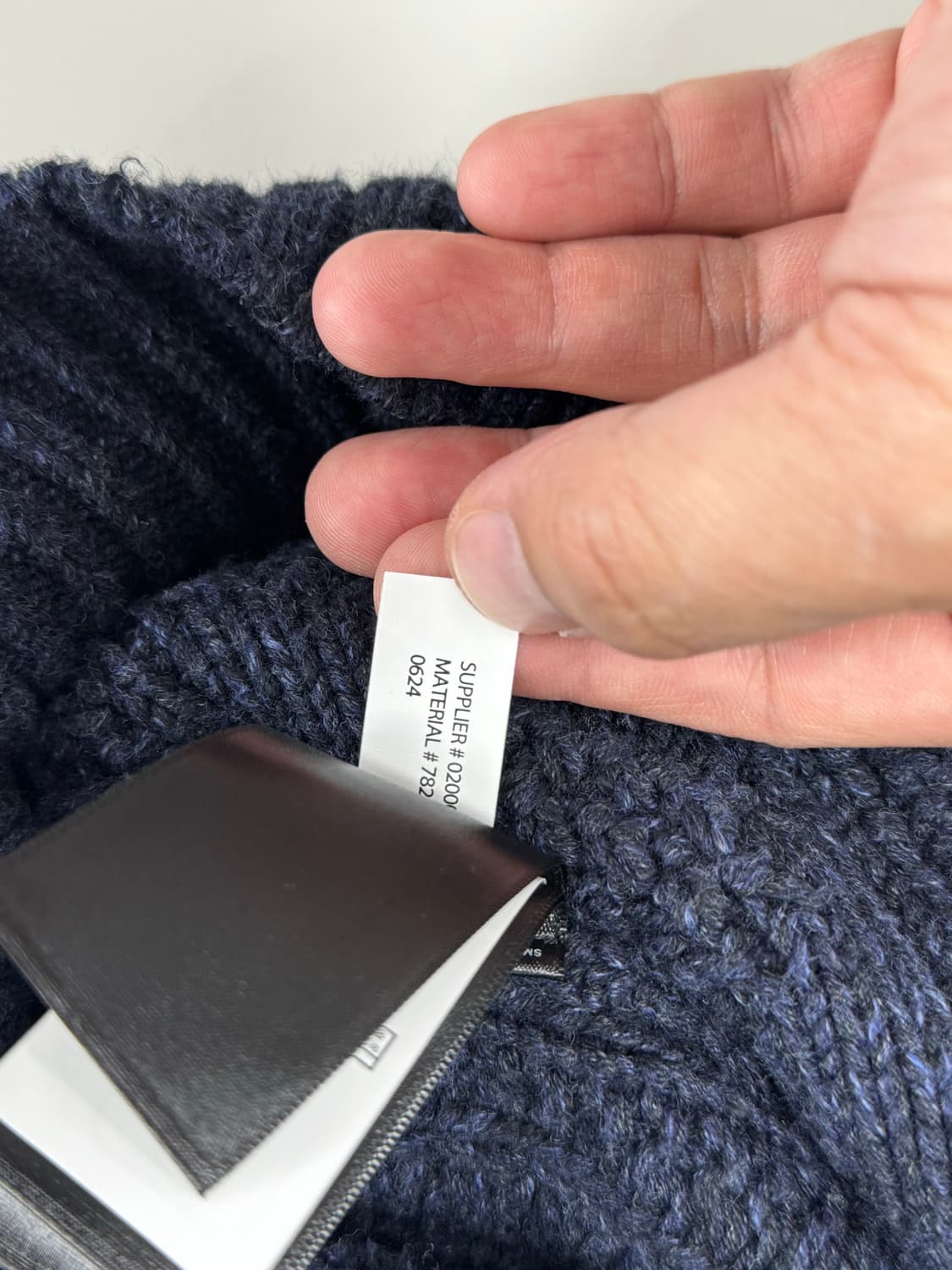 더블알엘 아란니트코튼모크넥 스웨터 / L 상품이미지8