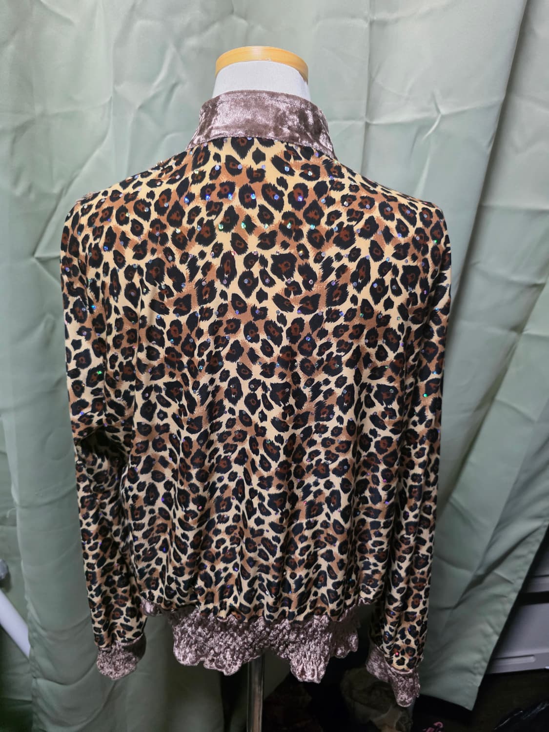 레오파드 집업  상품이미지2