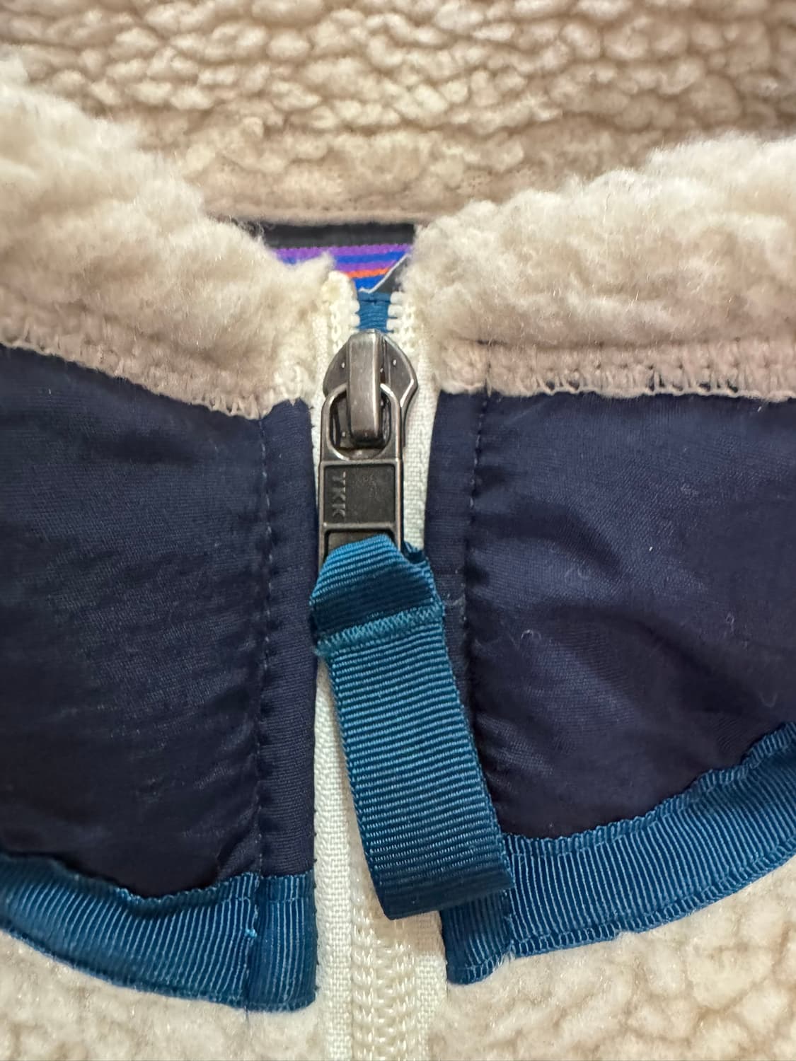 파타고니아 베이지 후리스 집업(S사이즈) 상품이미지3