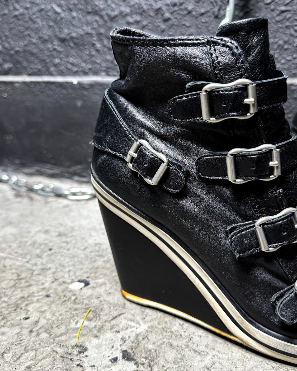 ASH – Buckle Strap Wedge Sneakers Heel  상품이미지6