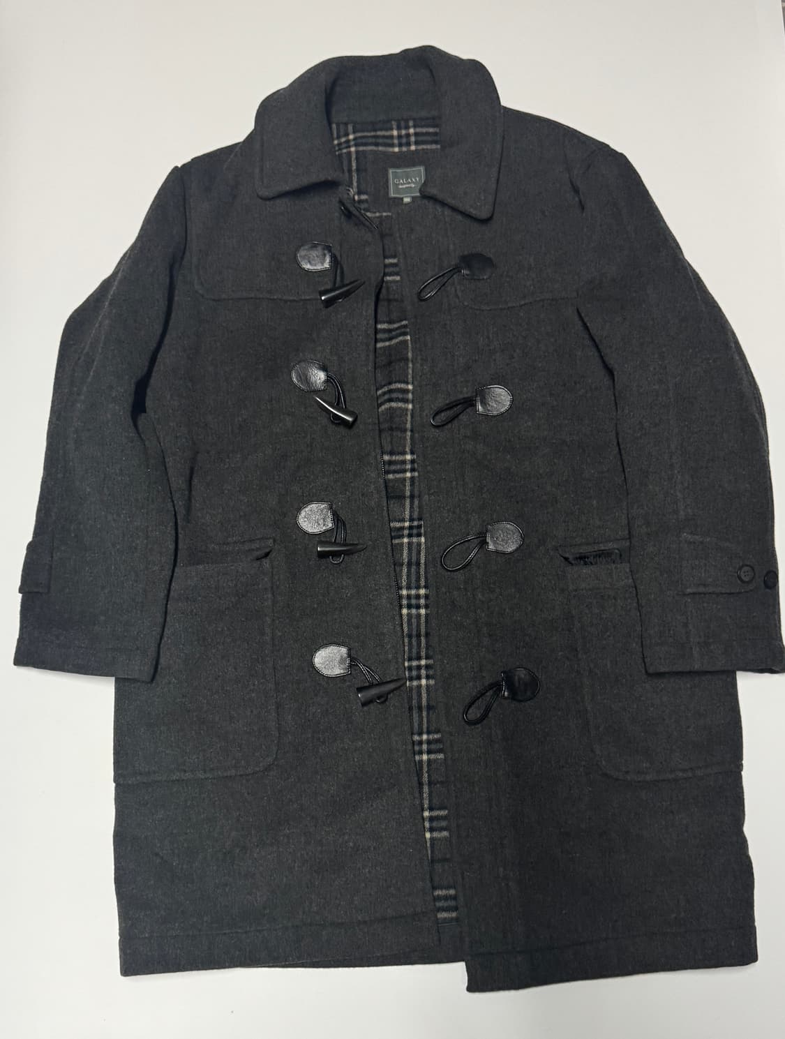 갤럭시 떡볶이 더플 집업 코트 L ~~ XL 상품이미지1