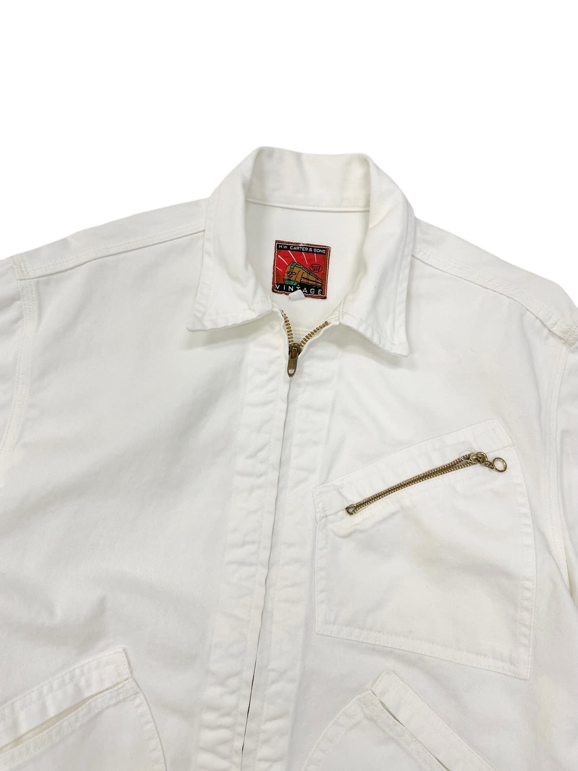 H.W. Carter & Sons 데님 워크 자켓 상품이미지3