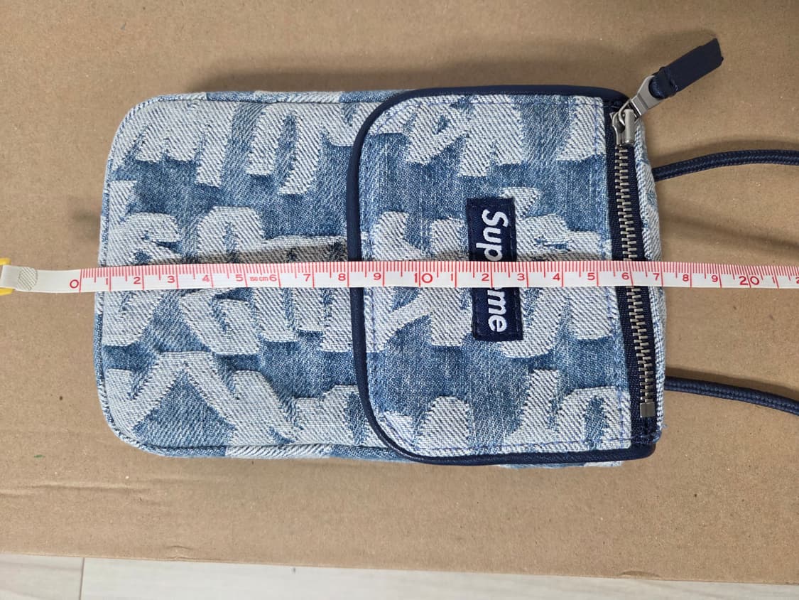 슈프림 팻 팁 자카드 데님 넥 파우치 상품이미지3