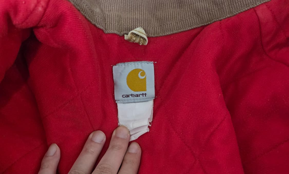 [XXL] 80-90s 빈티지 칼하트 산타페 j13 14트래쉬드 워크자켓 상품이미지8