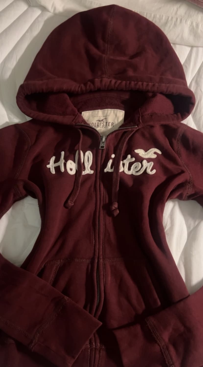 홀리스터 딱붙핏 후드집업 상품이미지1