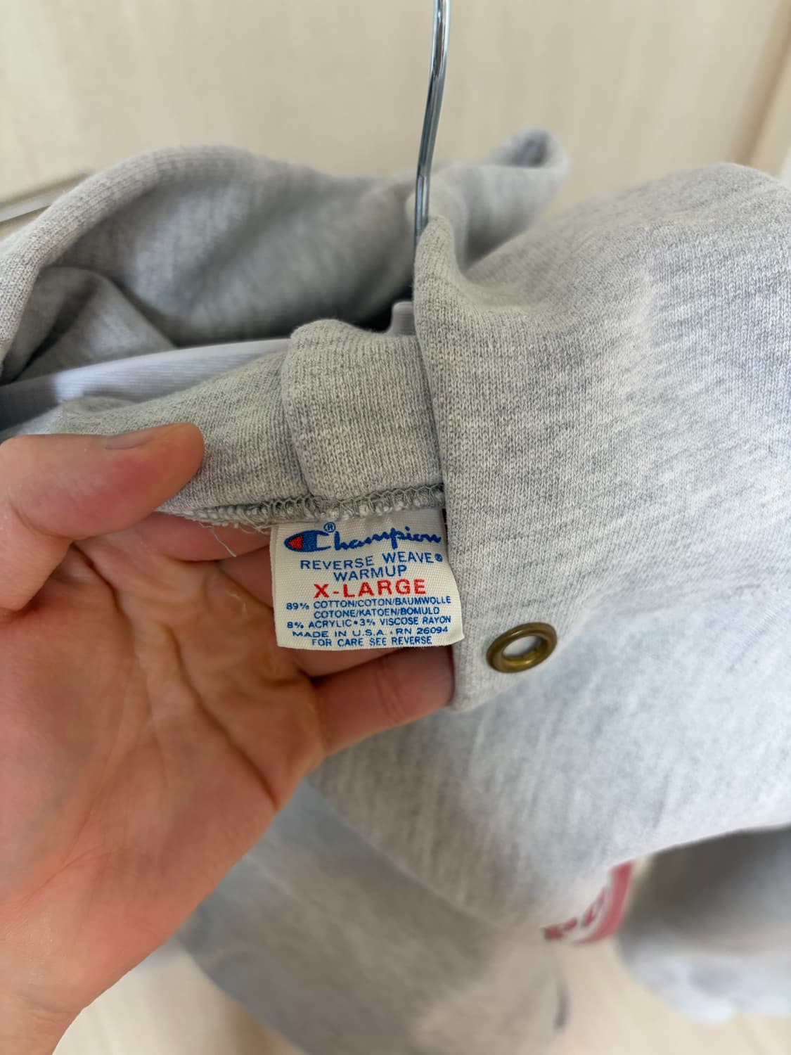 80s 챔피언 리버스위브 양면 후드 상품이미지5