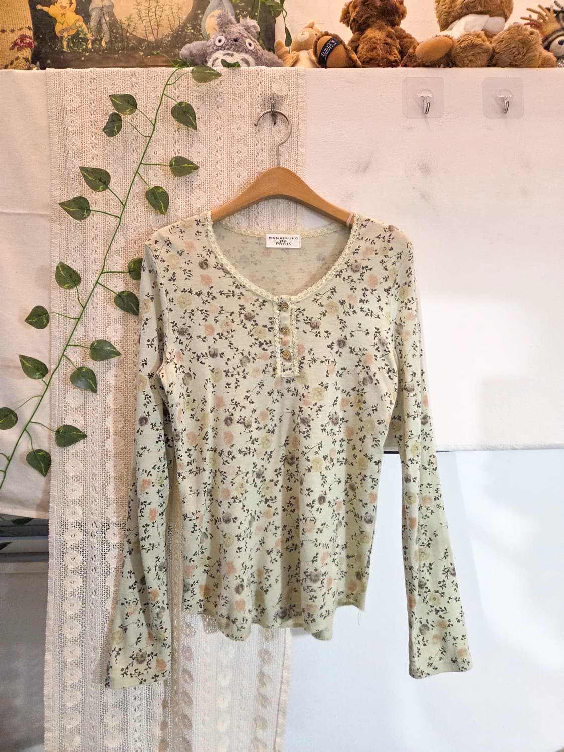 플라워 패턴 슬리브 상품이미지1